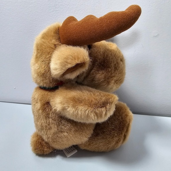 Prestige Toy Corp Moose Plush Jingle Bell Rattle Christmas Stuffed Animal 90s - Picture 3 of 11